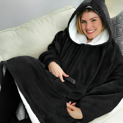 SnugSnap™ | Cozy Warm Blanket Hoodie