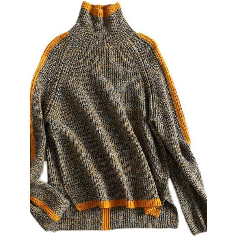 Chicara™ Melange Knit Turtleneck